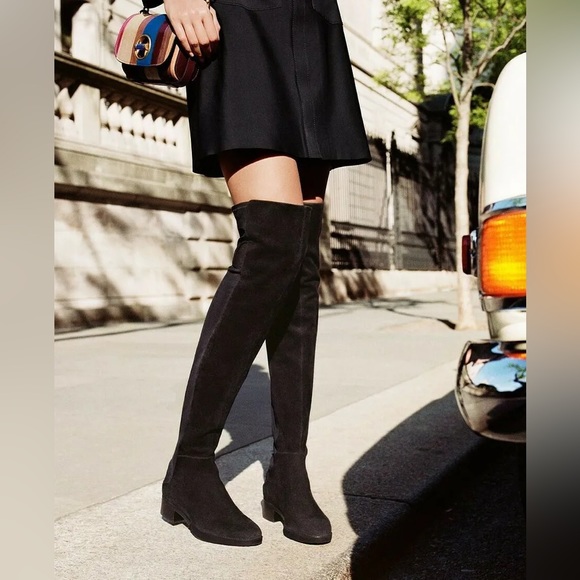 Tory Burch Thea Over The Knee Boots NWOT - Picture 1 of 9